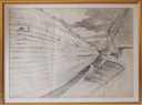 Hulk Of The SS. Great Britain £500 pencil on paper  75cm x 5